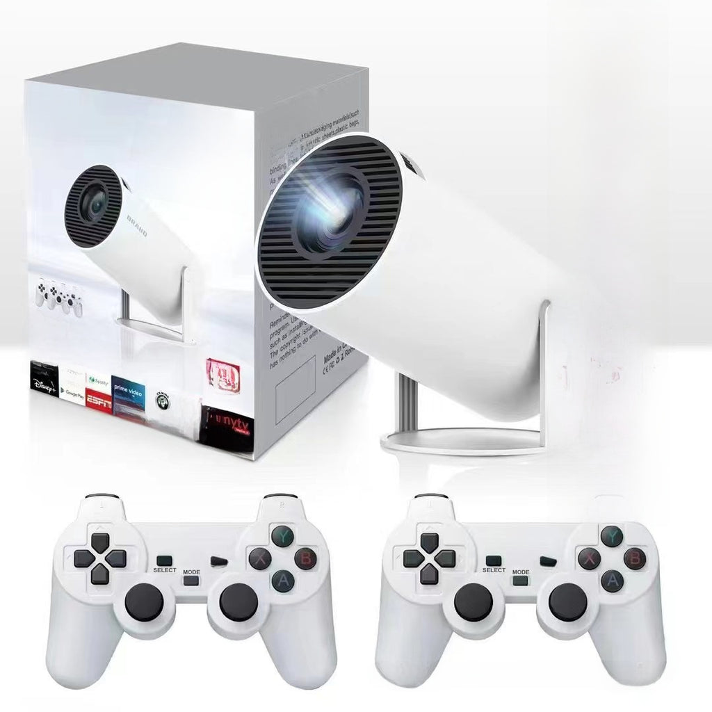 Retro Gaming Projector with built-in streaming apps