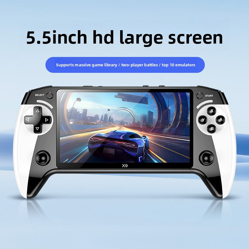 Retro Handheld Game Console with Dual Joystick