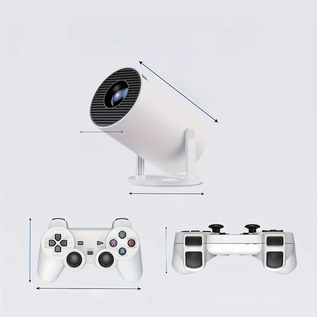 Retro Gaming Projector with built-in streaming apps