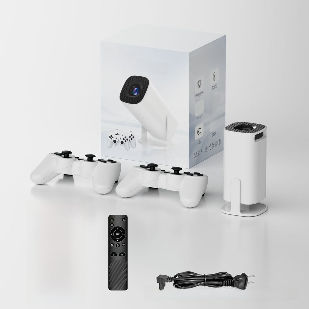 Retro Gaming Projector with built-in streaming apps